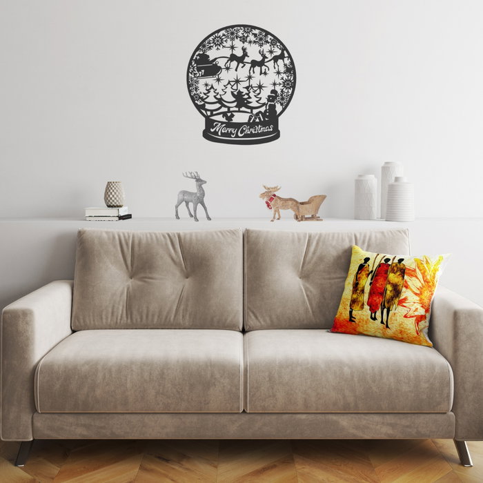 Aberto Design Cojín Multicolor 43 x 43 cm